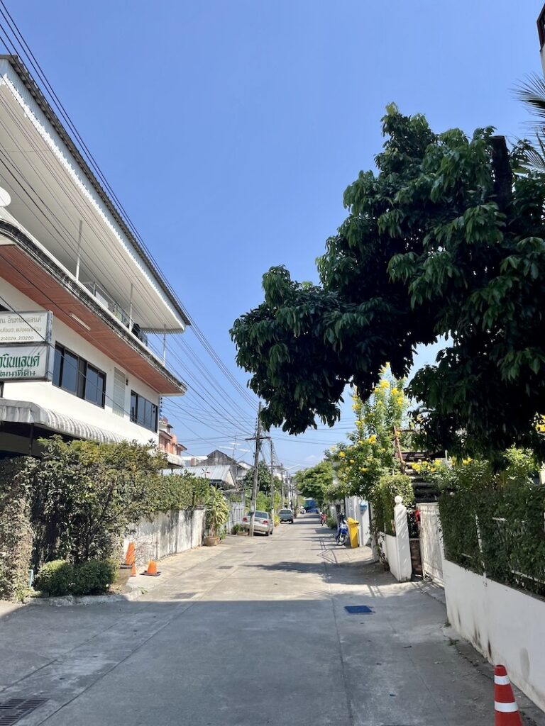 チェンマイの住宅街