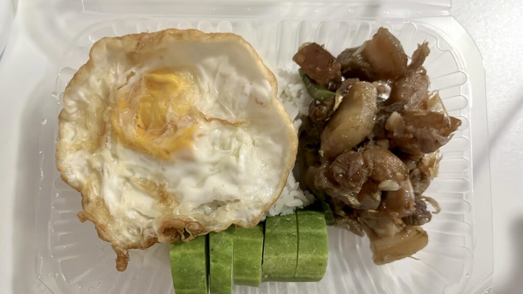 タイ風ルーローハン（お弁当）