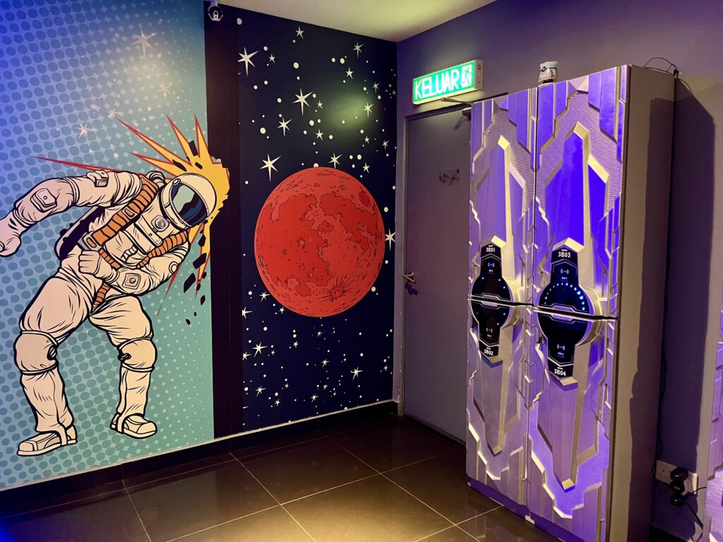 Space Hotel @ Kuala Lumpur Chinatown（スペースホテル）の内装