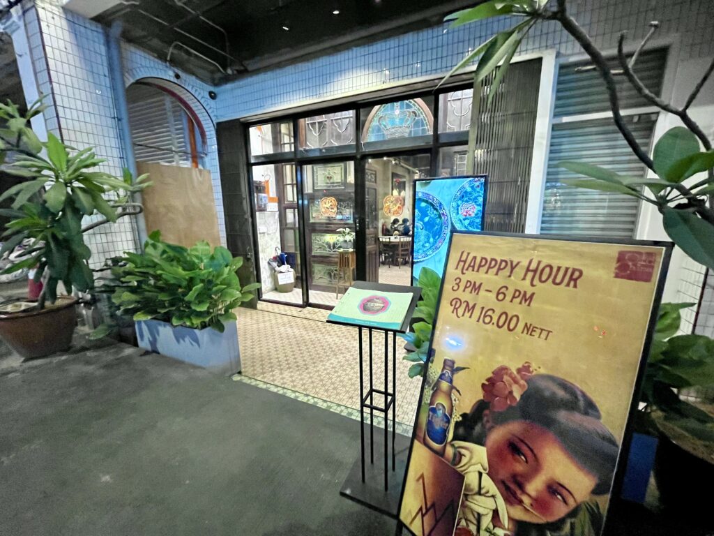 Warong Old Chinaの入口の様子