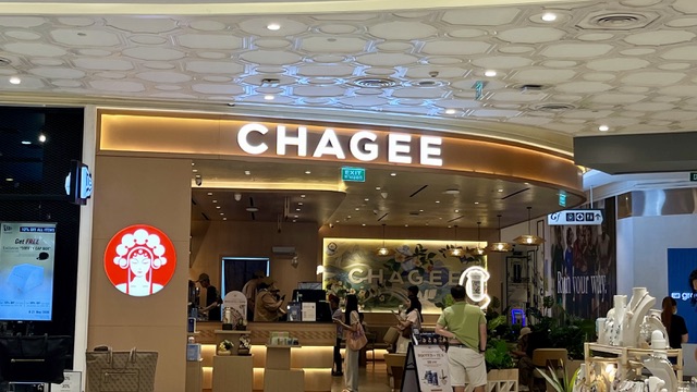 メイヤーショッピングモール内の「CHAGEE」(チャジー)