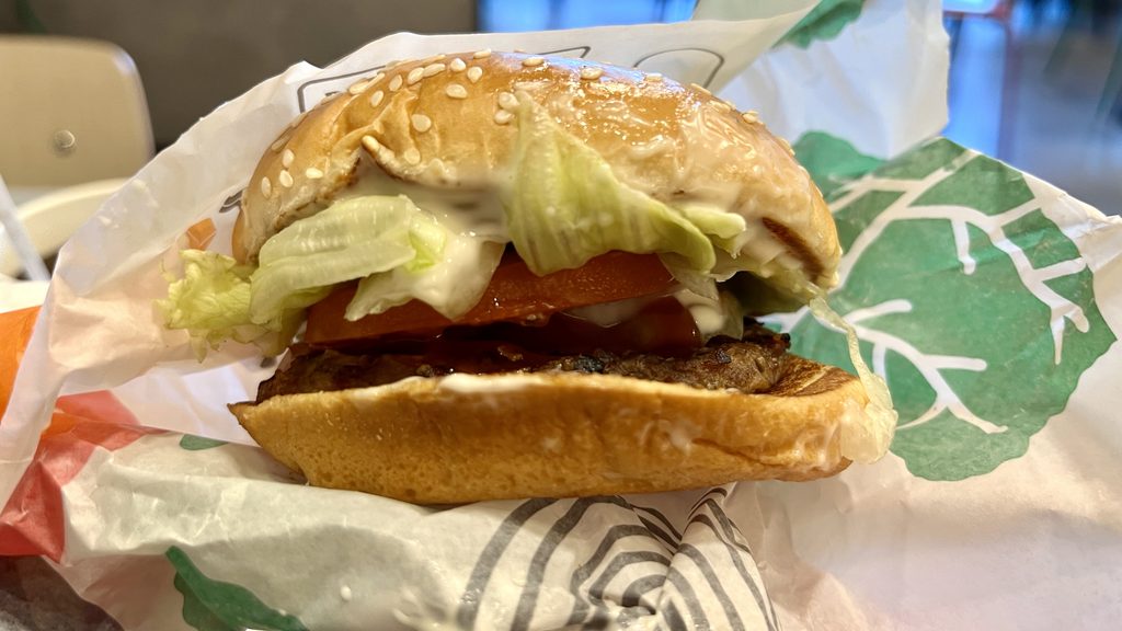 バーガーキング、ワッパーJr.ハンバーガー