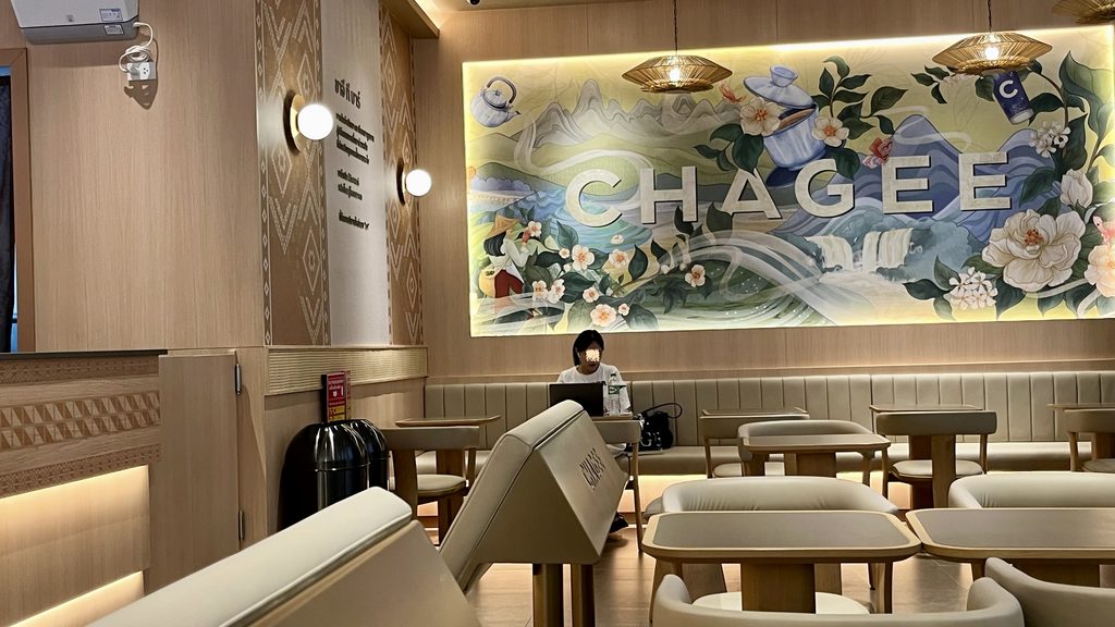 CHAGEEの店内の様子