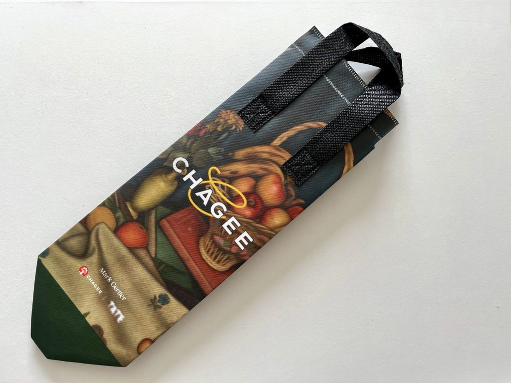 クアラルンプールでテイクアウトした、CHAGEEの専用バッグ