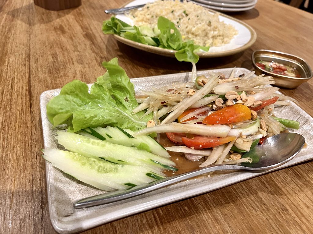 チェンマイにあるThai Food Good Taste - Chiang Maiのソムタム