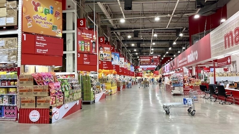 MAKRO店内の様子