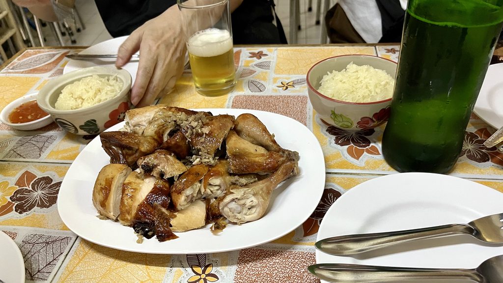 チェンマイにあるSP Chickenのガイヤーン